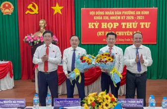 Phường An Bình thực hiện công tác cán bộ
