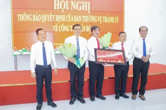 Ông Nguyễn Minh Hoàng được điều động, chỉ định giữ chức Bí thư Đảng ủy xã Long Phú