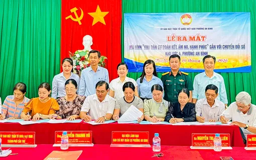 Phát động xây dựng mô hình “Khu dân cư đoàn kết, ấm no, hạnh phúc”