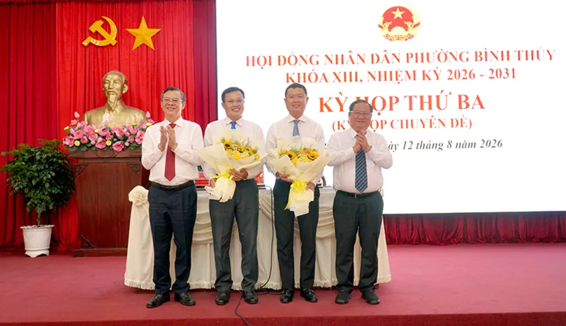 Ông Nguyễn Thanh Tao được bầu giữ chức Chủ tịch UBND phường Bình Thủy