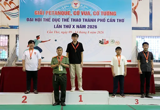 Trao thưởng môn Cờ vua, Cờ tướng Đại hội Thể dục thể thao thành phố