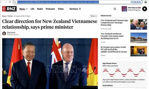 Tạo xung lực mới, nâng tầm quan hệ với Úc và New Zealand