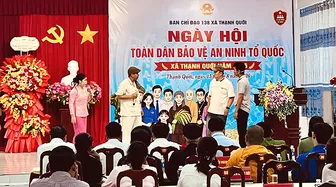 Xã Thạnh Quới long trọng tổ chức Ngày hội Toàn dân bảo vệ an ninh Tổ quốc năm 2026