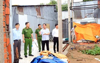 Sớm có giải phải khắc phục các điểm sạt lở tại xã Nhơn Mỹ