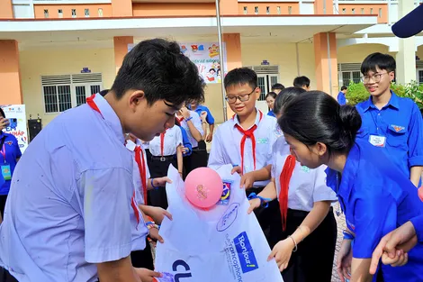 Các cấp bộ Đoàn TP Cần Thơ đồng hành cùng học sinh trước thềm năm học mới