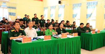​ Xã Lịch Hội Thượng diễn tập thử chiến đấu trong khu vực phòng thủ