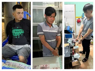 Triệt phá đường dây làm, tàng trữ, lưu hành tiền giả quy mô lớn từ manh mối xài tiền giả ở quán nước