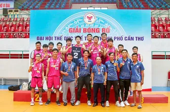 Đội bóng rổ “vô đối” tại Đại hội Thể dục thể thao TP Cần Thơ