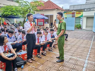"Gieo mầm" ý thức tuân thủ pháp luật từ học đường