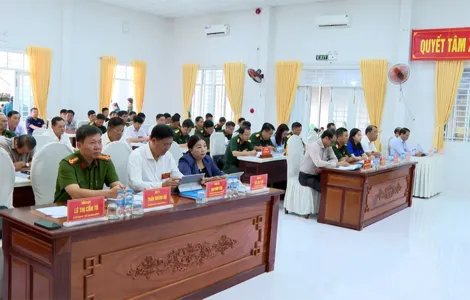 Diễn tập chiến đấu phường Long Bình trong khu vực phòng thủ năm 2026