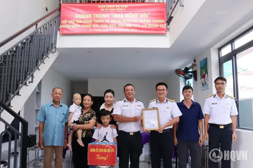 Bộ Tư lệnh Vùng 5 Hải quân khánh thành nhà đồng đội
