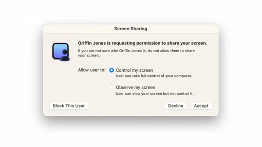 Lỗ hổng trong tính năng chia sẻ màn hình Screen Sharing của máy tính Mac đang bị khai thác, người dùng cần cập nhật ngay hệ điều hành MacOS