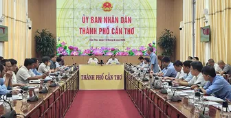 Quyết liệt tháo gỡ vướng mắc, đẩy nhanh tiến độ xây dựng đường bộ cao tốc Châu Đốc - Cần Thơ - Sóc Trăng