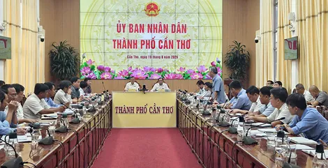 Quyết liệt tháo gỡ vướng mắc, đẩy nhanh tiến độ xây dựng đường bộ cao tốc Châu Đốc - Cần Thơ - Sóc Trăng