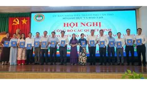 TP Cần Thơ: Đổi mới, tinh gọn bộ máy các cơ sở giáo dục trực thuộc Sở Giáo dục và Đào tạo