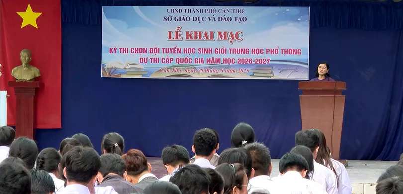 TP Cần Thơ: 941 thí sinh thi tuyển học sinh giỏi Quốc gia