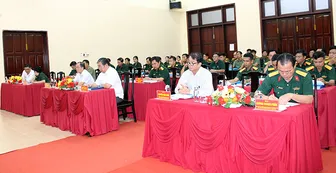 Xã An Thạnh diễn tập chiến đấu trong khu vực phòng thủ năm 2026