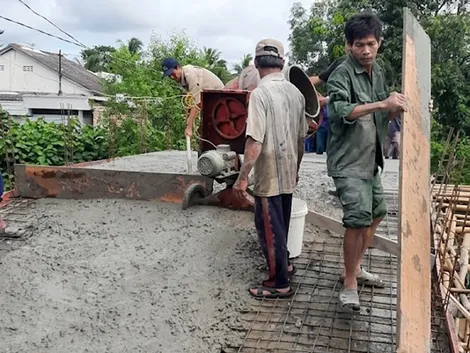 Chung sức xây dựng hạ tầng giao thông nông thôn