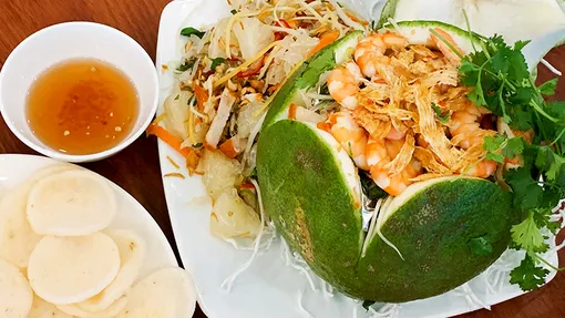Mộc mạc gỏi bưởi