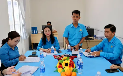 LĐLĐ TP Cần Thơ nắm tình hình lao động tại Công ty TNHH Jia Zhi