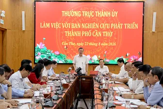 Xác định nhóm nhiệm vụ trọng tâm của Ban Nghiên cứu phát triển thành phố