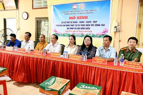 “Cơ sở thờ tự sáng - xanh - sạch - đẹp, đảm bảo an ninh trật tự và thực hiện tốt chính sách an sinh xã hội”