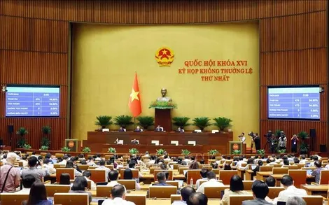 Quốc hội thông qua hai luật liên quan đến quốc phòng - an ninh