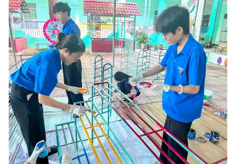 Nhiều mô hình, phần việc sáng tạo trong Chiến dịch Thanh niên tình nguyện hè