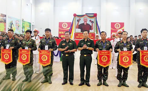 Khai mạc Hội thao Thể dục thể thao Quân khu 9