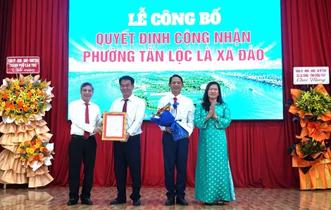 TP Cần Thơ có thêm phường Tân Lộc là xã đảo