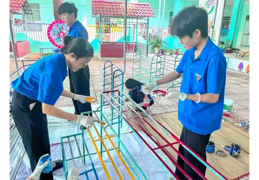Nhiều mô hình, phần việc sáng tạo trong Chiến dịch Thanh niên tình nguyện hè