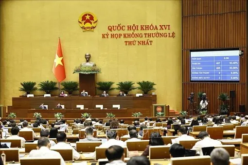 Quốc hội thông qua Luật sửa đổi 10 luật trong lĩnh vực nông nghiệp và môi trường