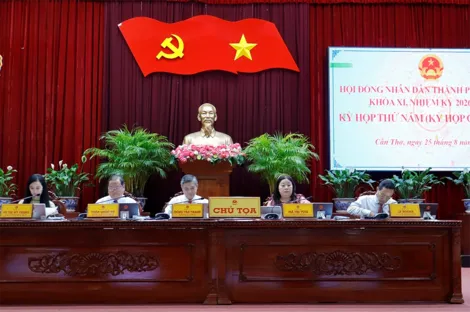 Kỳ họp thứ 5 của HĐND TP Cần Thơ quyết định nhiều chủ trương quan trọng