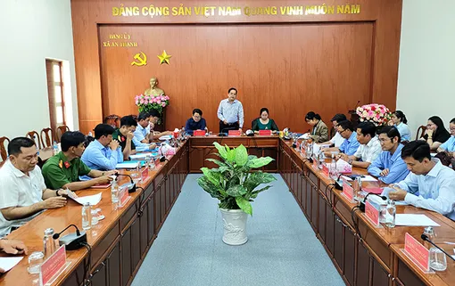 Ban thường vụ Đảng ủy xã An Thạnh họp xem xét nhiều nội dung quan trọng