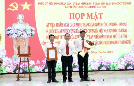 Trường Long được công nhận là xã An toàn khu
