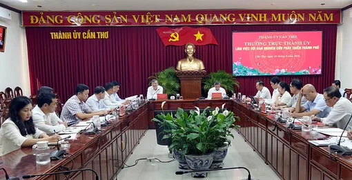 Phân công nhiệm vụ thành viên Ban Nghiên cứu phát triển TP Cần Thơ