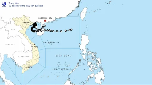 Tin cuối cùng về áp thấp nhiệt đới
