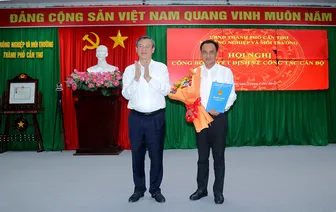Ông Nguyễn Hoàng Anh giữ chức vụ Giám đốc Sở Nông nghiệp và Môi trường TP Cần Thơ