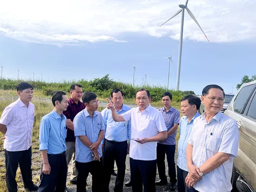 Tập trung giải quyết kiến nghị của người dân tại các dự án điện gió