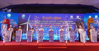 Khởi động 3 dự án điện gió với tổng vốn đầu tư 6.300 tỷ đồng