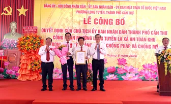 Phường Long Tuyền được công nhận là xã An toàn khu