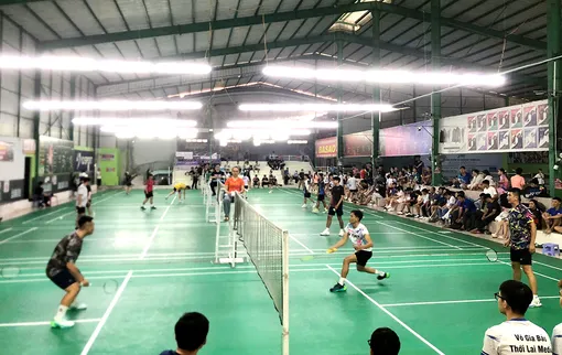 Khởi tranh môn Cầu lông Đại hội Thể dục thể thao thành phố