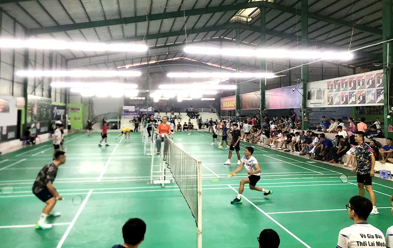 Khởi tranh môn Cầu lông Đại hội Thể dục thể thao thành phố