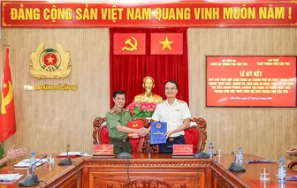 Ký kết quy chế phối hợp giữa Công an và Thuế TP Cần Thơ