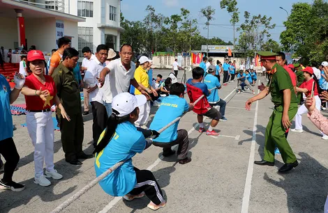 Môn Kéo co Đại hội Thể thao toàn quốc lần thứ X tổ chức 12 hạng cân