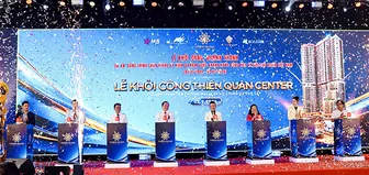 Khởi công tổ hợp Trung tâm Thương mại - Căn hộ Chung cư Cao cấp Thiên Quân Center