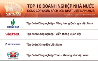 Công bố 100 DNNN nộp ngân sách lớn nhất Việt Nam