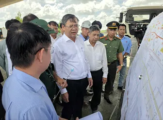 Lãnh đạo TP Cần Thơ kiểm tra tiến độ Dự án thành phần 4 cao tốc Châu Đốc - Cần Thơ - Sóc Trăng