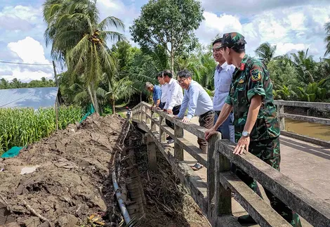 Chủ động ứng phó triều cường