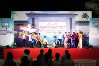 Nghệ thuật truyền thống lan tỏa ở Bến Ninh Kiều